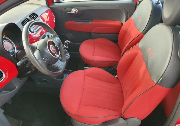 Fiat 500 cena 29999 przebieg: 117000, rok produkcji 2014 z Kamieńsk małe 742